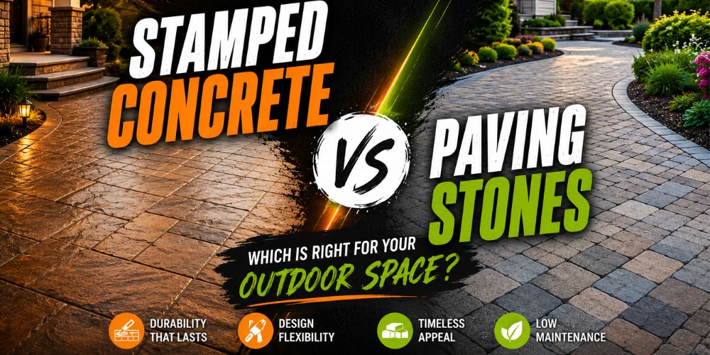 Stamped Concrete vs. Pavers Which Is Better for Your Home