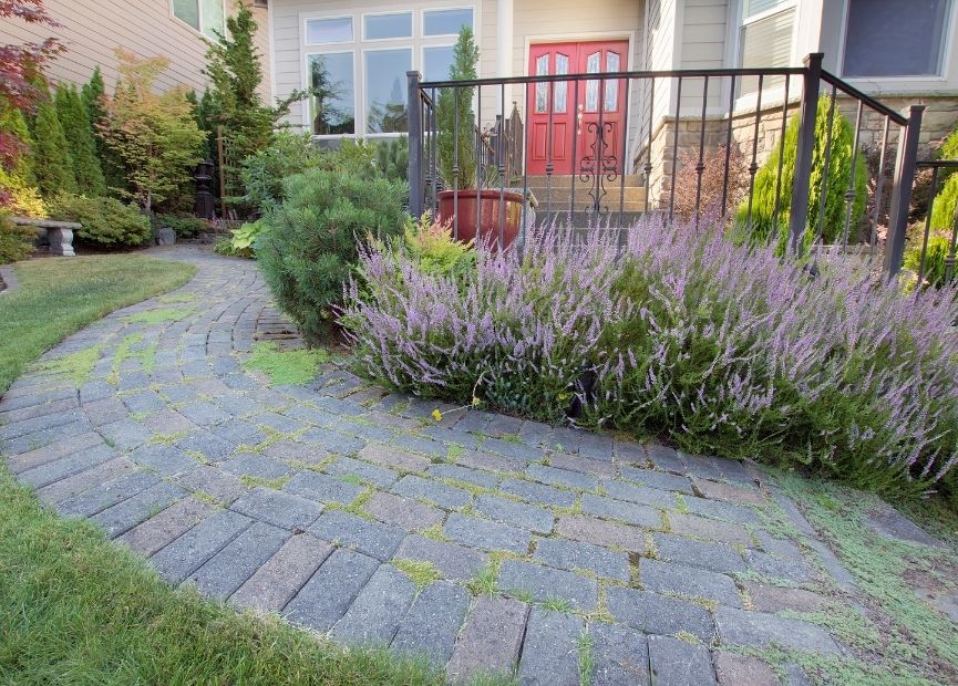 Front Entry Paver Walkways